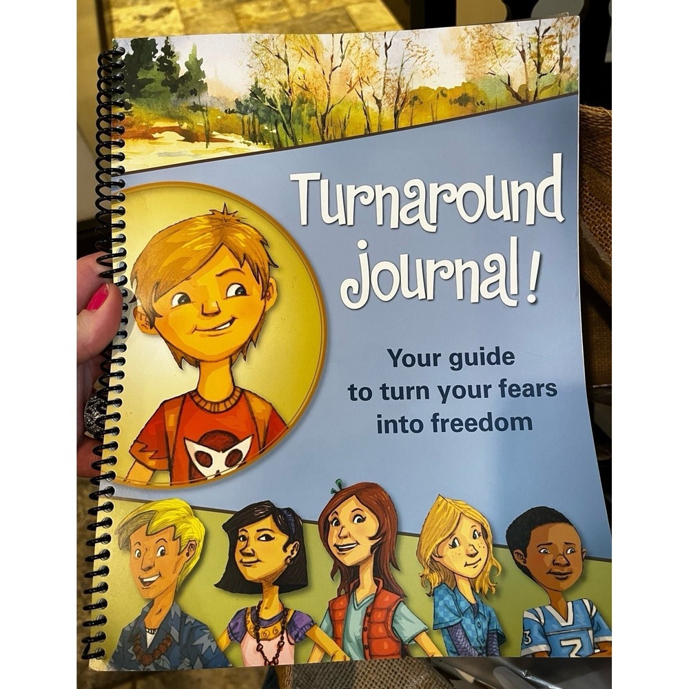 Like new Turnaround Journal & Turnaround Anxiety USB guide for Children